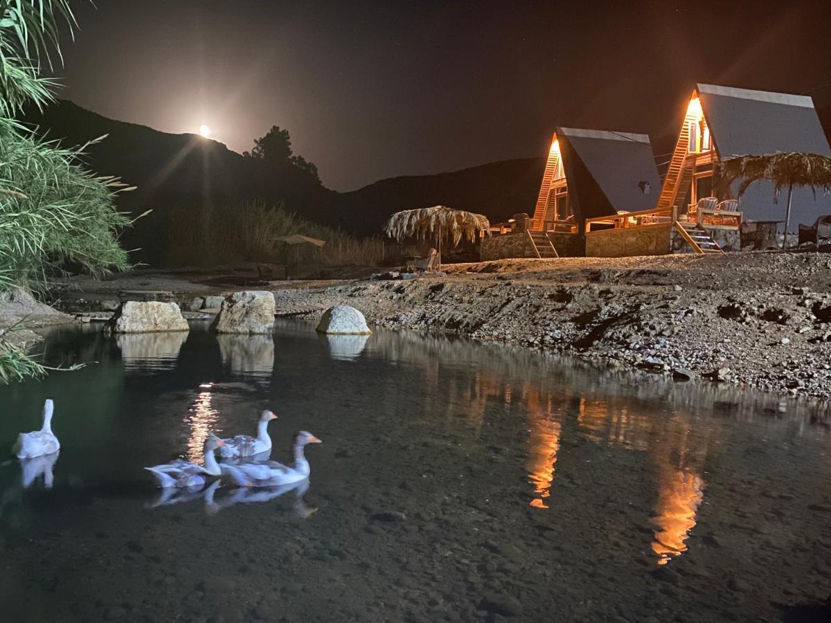 מלון Khawkhah Wadi Al-Hassa Camp מראה חיצוני תמונה