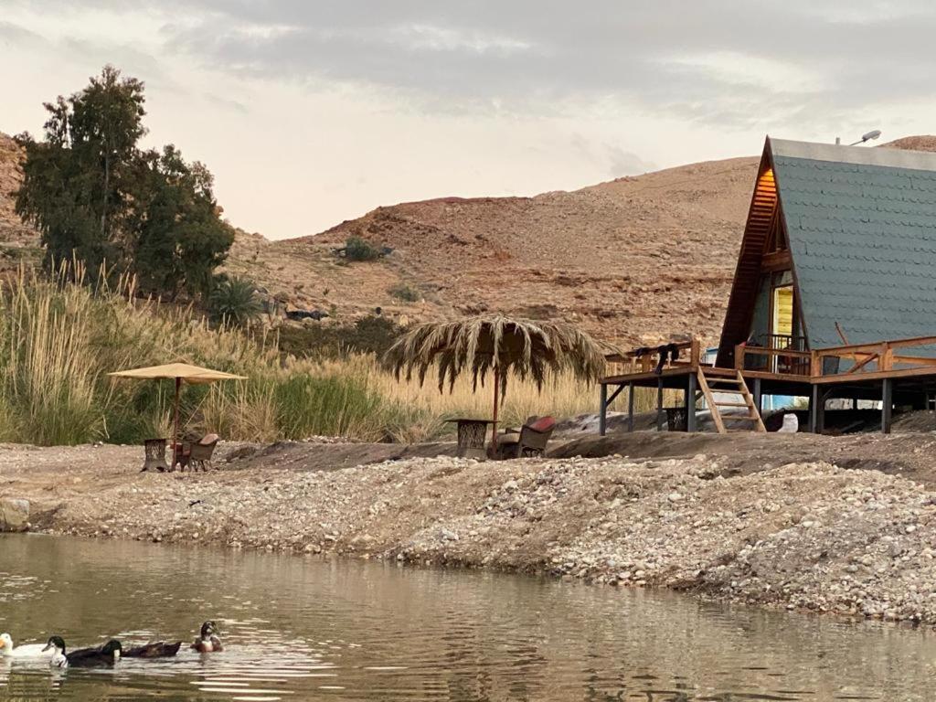 מלון Khawkhah Wadi Al-Hassa Camp מראה חיצוני תמונה