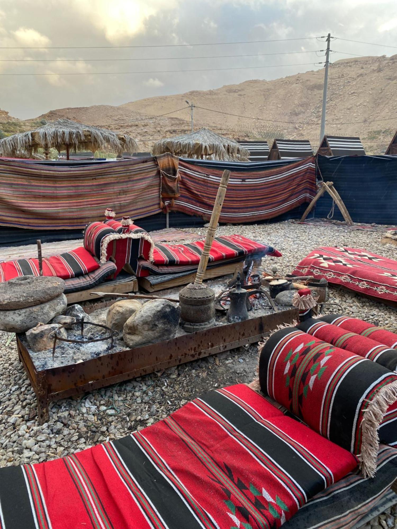 מלון Khawkhah Wadi Al-Hassa Camp מראה חיצוני תמונה