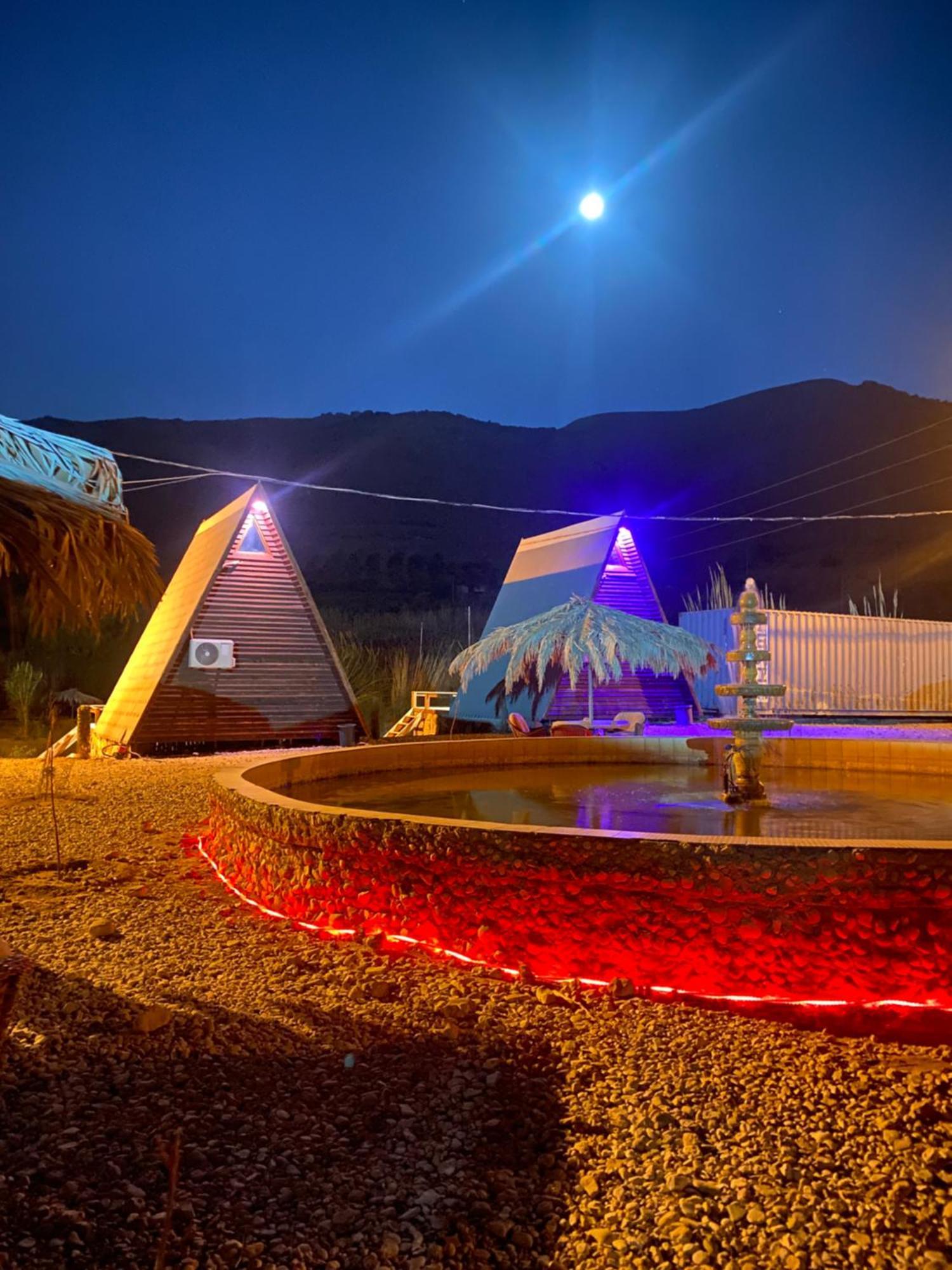 מלון Khawkhah Wadi Al-Hassa Camp מראה חיצוני תמונה